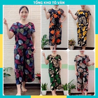 FREESHIP_ Bộ lanh anh thư, bộ lanh cho mẹ, bộ lanh mặc nhà trung niên chất lanh không nhăn mặc mát