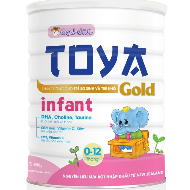 Sữa toya gold infant (0 đến 12 tháng) tặng 1 chảo
