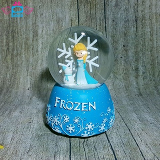 Hộp nhạc quả cầu tuyết nàng elsa