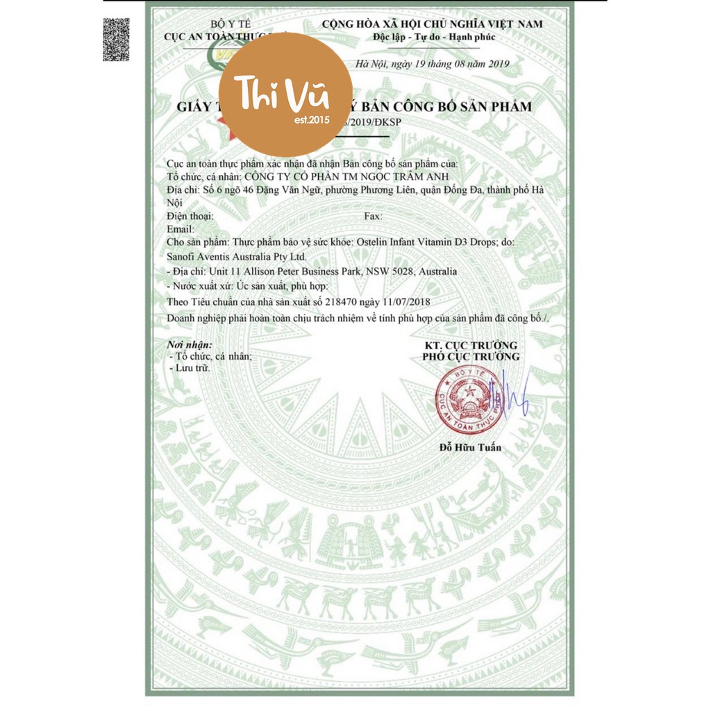 Vitamin D3 Ostelin Drop & Liquid Úc - Thi Vũ | BigBuy360 - bigbuy360.vn