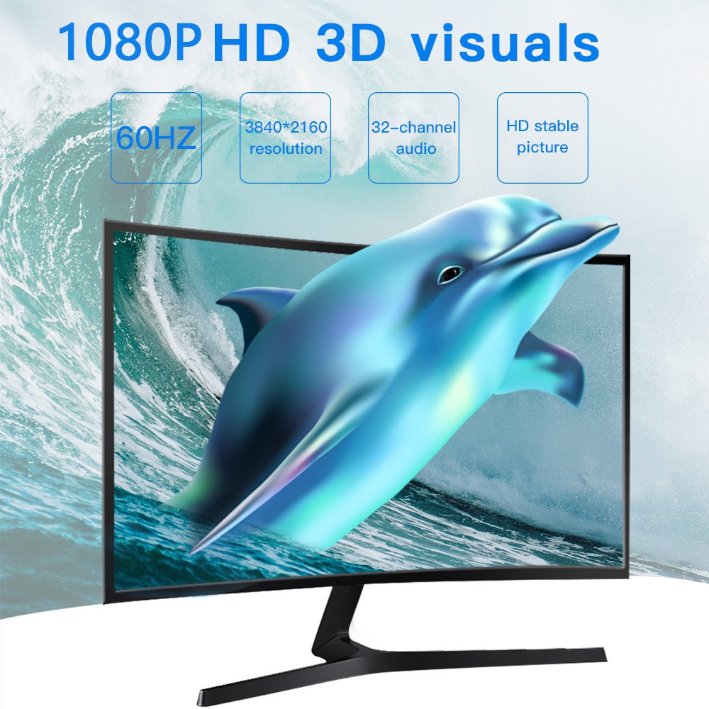 Cáp HDMI Tốc Độ Cao 0.5M/1M/1.5M/3M/5M HD 4K 1080P HDMI Cho Lcd Dvd HDtv Ps3 Mytv