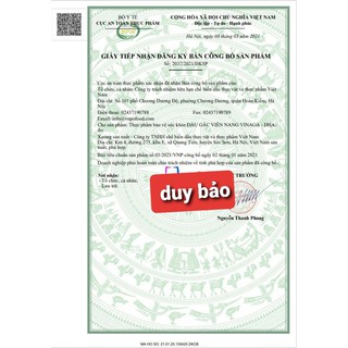 DẦU GẤC VINAGA DHA