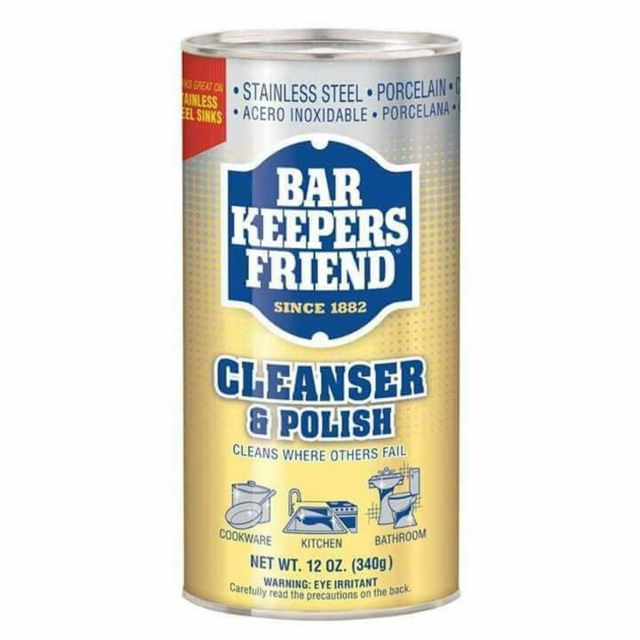 Bột làm sạch hữu cơ Bar Keepers Friend nhập khẩu USA