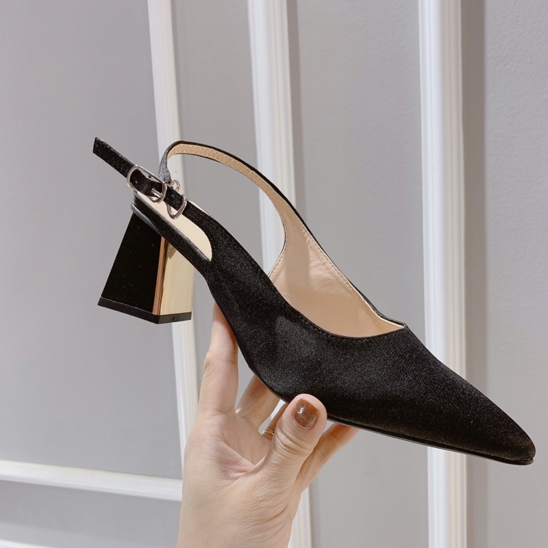 ❄️ sangdal bít nũi gót vuông 5cm