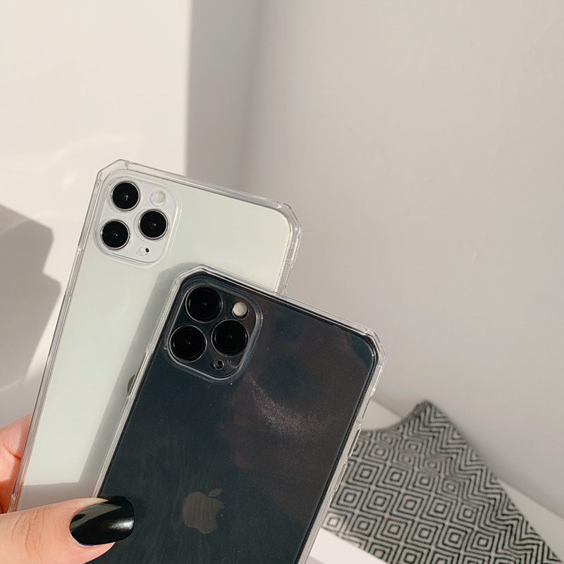 Ốp điện thoại trong suốt thời trang thích hợp cho Iphone11 Pro X Xr Xs Max 8 7 Plus Se2020