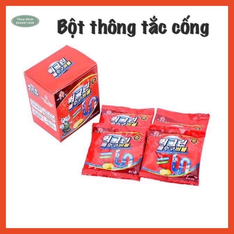 Combo 5 gói bột thông cống ( có quà tặng )