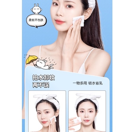 Bông Tẩy Trang 03 Lớp Cotton MayCreate Thấm Hút Nhanh Mềm Mịn Dai Surica BTT03 (50c)