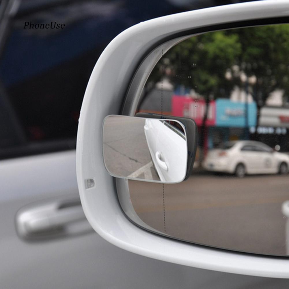 Set 2 Gương Chiếu Hậu Góc Rộng Đi Mưa / Điểm Mù Cho Xe Hơi