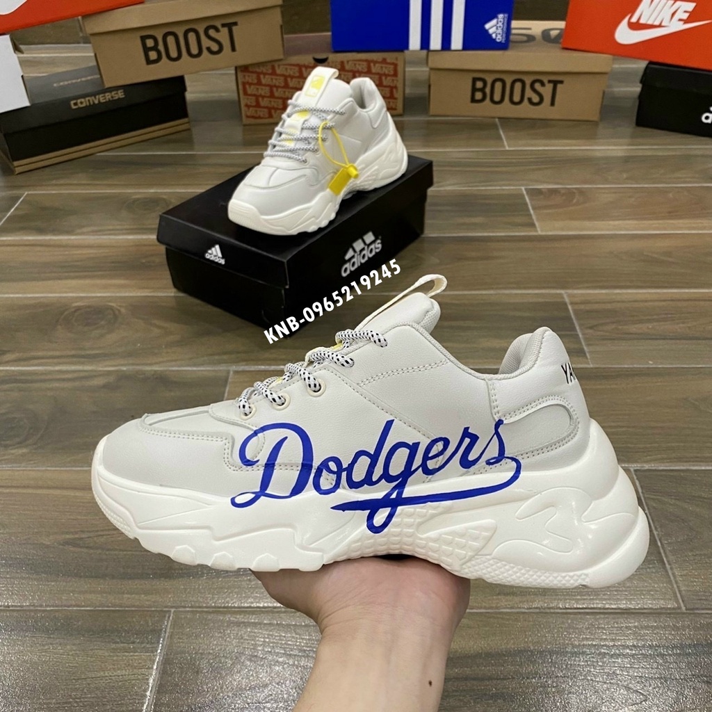 Giày Thể Thao Sneaker Nam Nữ Dodgers [ HOT + FREESHIP ] Giày Thời Trang Siêu Phẩm Siêu Êm Siêu Nhẹ, Màu trắng
