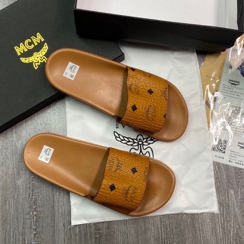 Dép quai ngang Nam nữ MCM, Dép lê MCM Sandal, Chất liệu đế Cao su đúc, nhiều mẫu, 2 màu đen, nâu DuSo