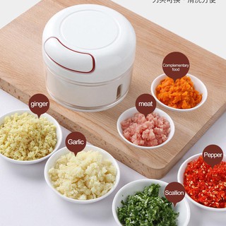 [Dụng Cụ Xay,Sản Phẩm Như Hình Ảnh  ]Máy Xay Tỏi Ớt Cầm Tay Mini Food Chopper