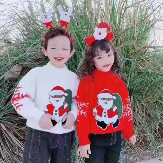 Áo nỉ bông noel cho bé