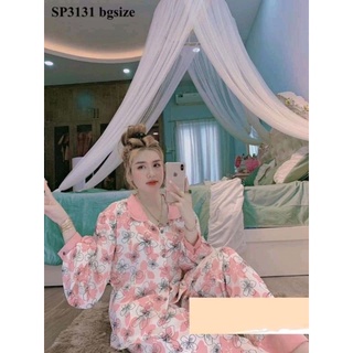 Bộ pizama cổ sen mã 740