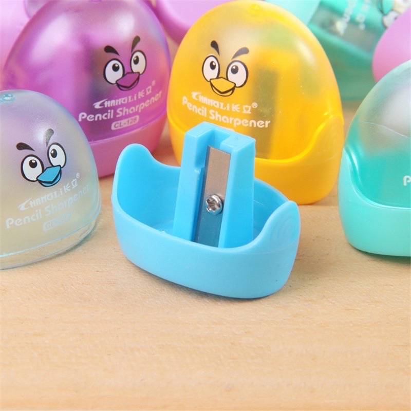 Gọt bút chì hình con chim nổi giận