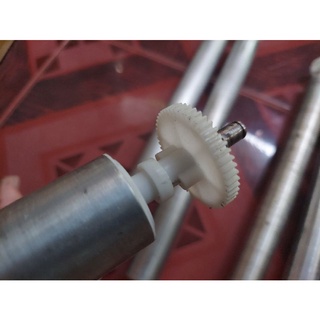 Rulo nhôm phi 33mm,dài 335mm,trục 8mm