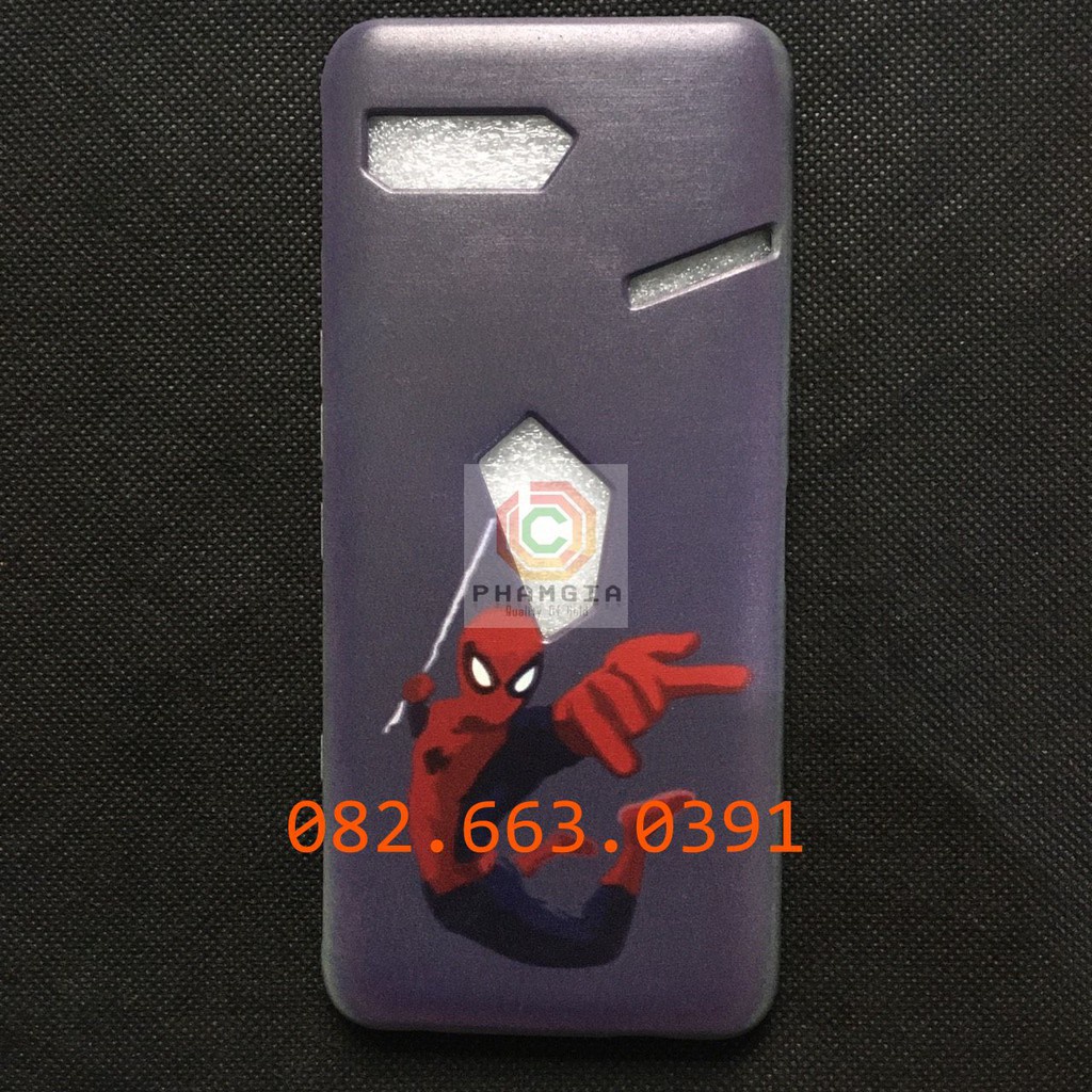 Ốp lưng Asus ROG Phone 2 dẻo đen in hình đẹp (P1)