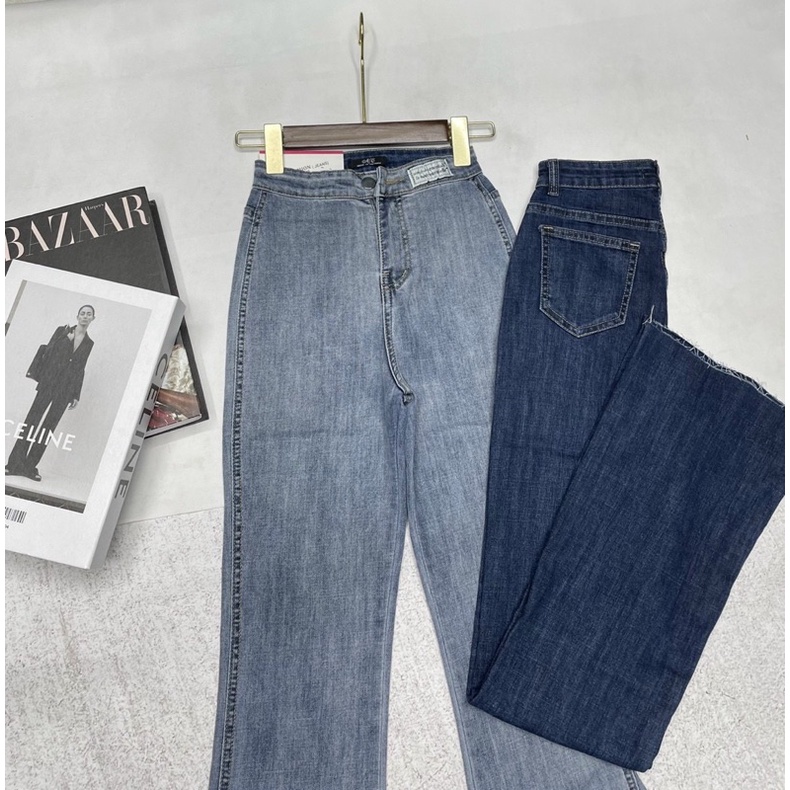 Quần Loe Nữ Lưng Cao Cạp Kiểu Chữ Fom Siêu Chuẩn Shop YuRi