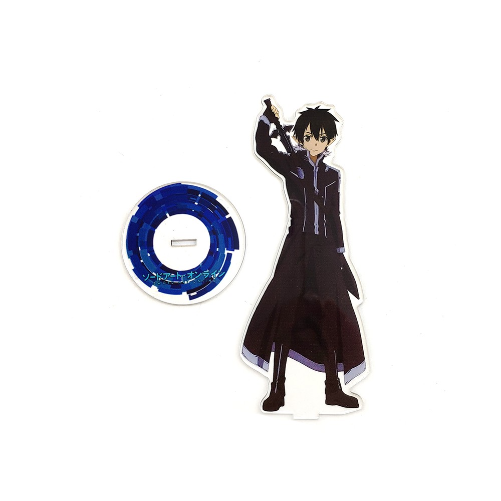 Sword Art Online Kirito Asuna Suguha Yuuki acrylic stand figure model toy