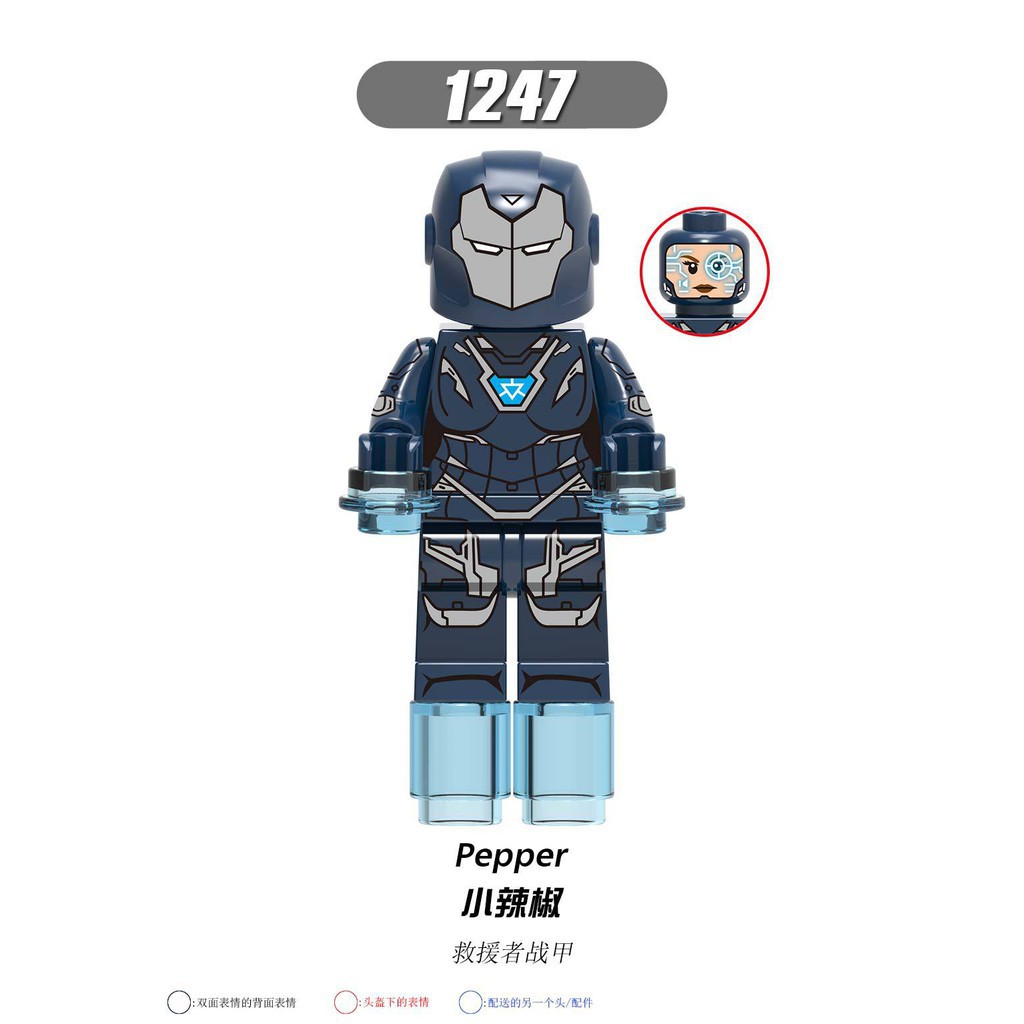 Đồ Chơi Minifigures Các Nhân Vật Siêu Anh Hùng Thor Raccoon Doctor Strange - Lắp Ráp Nhân Vật Mini X0256