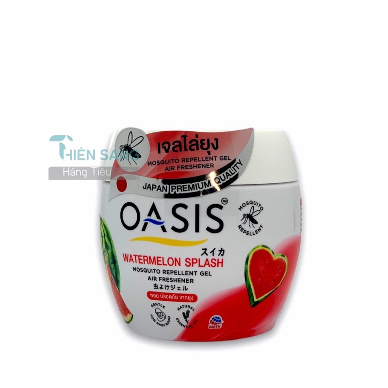 Sáp thơm đuổi muỗi Mosquito Rerellent Oasis Thái Lan 180gr