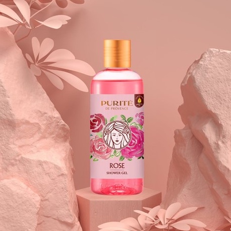Sữa Tắm Purité Rose Shower Gel , Purite Cherry   Mềm Mịn Da 250ml