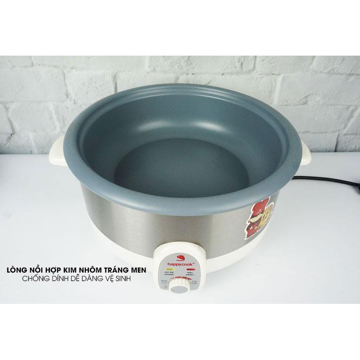 [Mã ELHADEV giảm 4% đơn 300K] Nồi lẩu điện Happycook HCHP-350ST