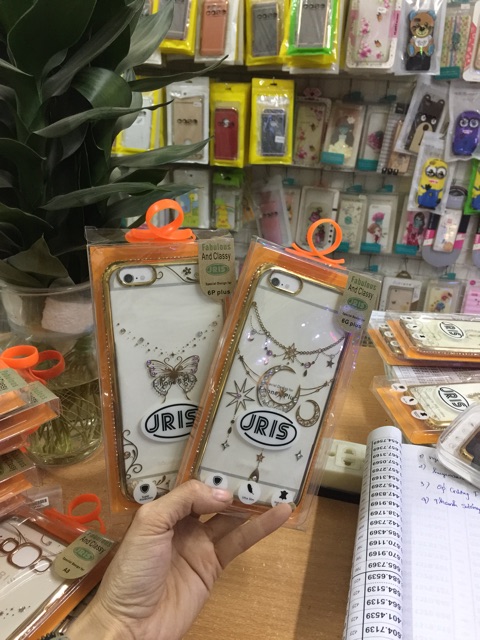 Ốp ip7 plus Đính đá Hiệu JRIS