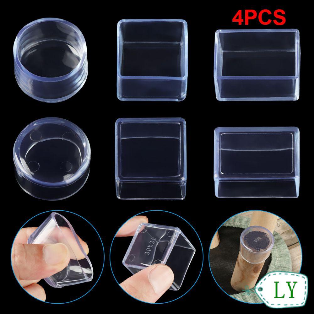 Bộ 4 Miếng Lót Chân Bàn Ghế Bằng Silicone Chống Trượt Tiện Dụng