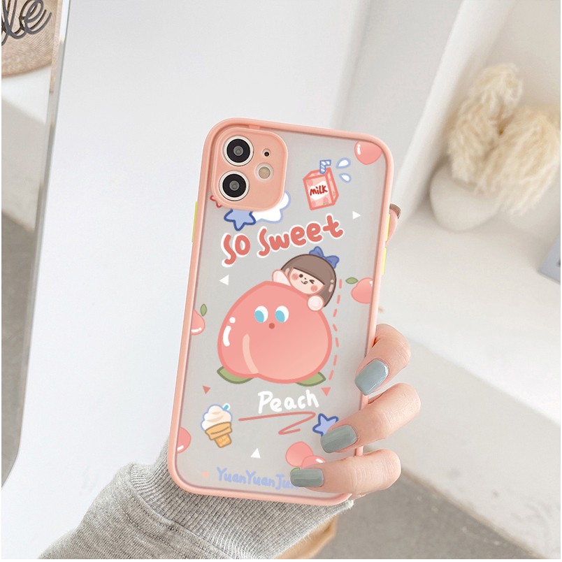 Ốp lưng iPhone 7 Plus 8 Plus 12 promax/7/8/6/6plus/6s/6s X Xs Xr XsMax iPhone 11 11 Pro 11 Promax mẫu nhám Roro So Sweet