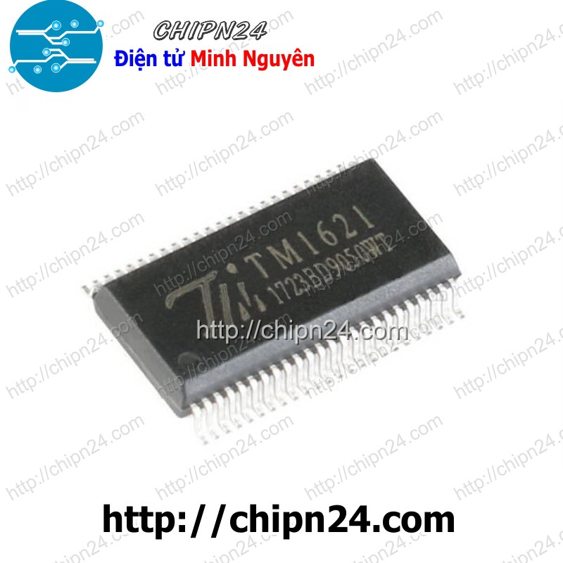 [1 CON] IC TM1621 SSOP-48 (SMD Dán) (1621)