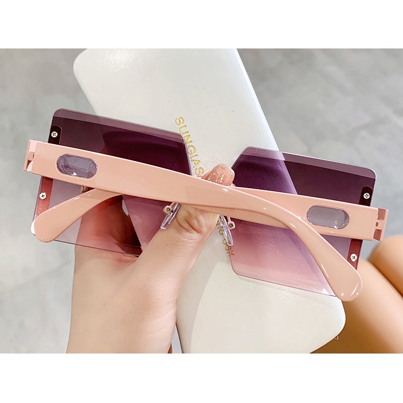 Kính Mát Gọng Kim Loại Phong Cách Âu Mỹ Thời Trang Cho Nữ