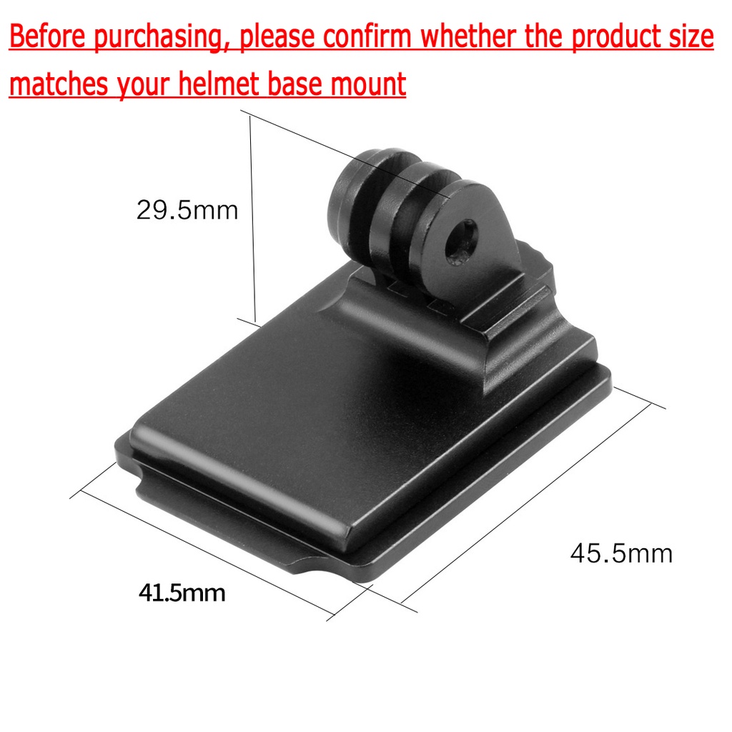 Đế Gắn Nón Bảo Hiểm CS NVG Cho GO-PRO 8 7 6 5 DJI Osmo Action