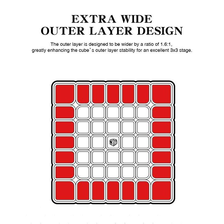 Rubik 7x7 QiYi X-Man Design Spark 7x7x7