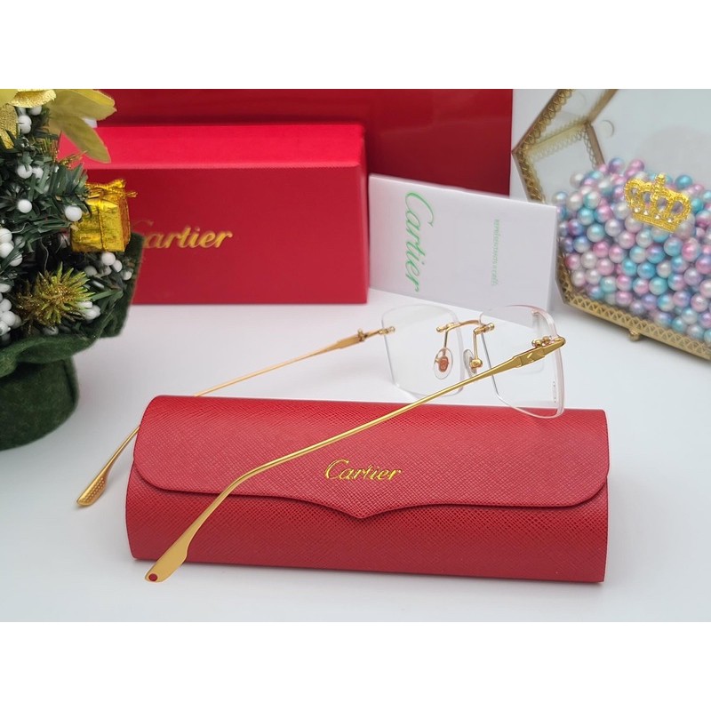 Gọng kính khoan cartier