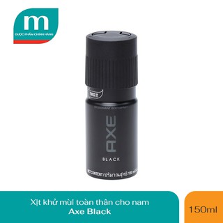 Xịt khử mùi toàn thân cho nam Axe Black