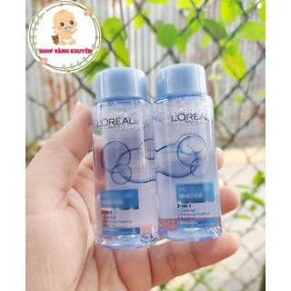 Nước tẩy trang đa năng 3-in-1 tươi mát Loreal Paris 30ml (xanh dương nhạt)
