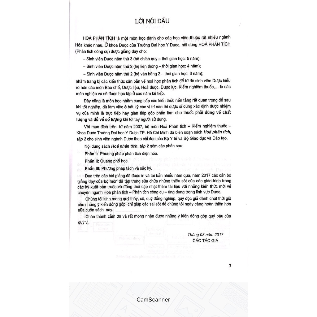 Sách - Hoá phân tích tập 2 (dành cho dược sĩ đại học)