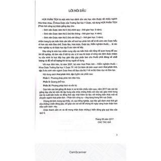 Sách - Hoá phân tích tập 2 (dành cho dược sĩ đại học)