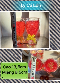 Đèn cầy ly Cá