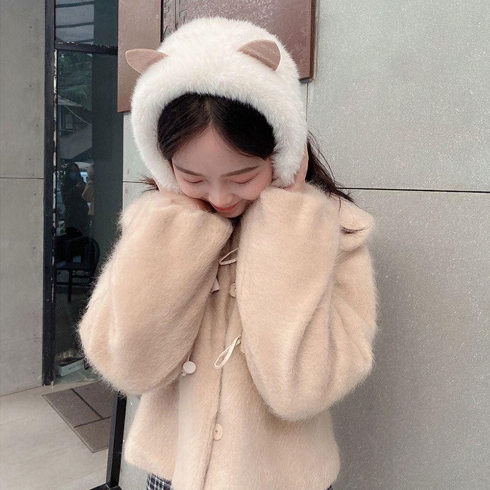 Chụp Tai Giữ Ấm Kiểu Dáng Dễ Thương Đáng Yêu