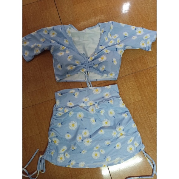 Sét bikini biển nữ ❤️ Siêu hót ❤️ Đồ bơi nữ hoa cúc cực xinh