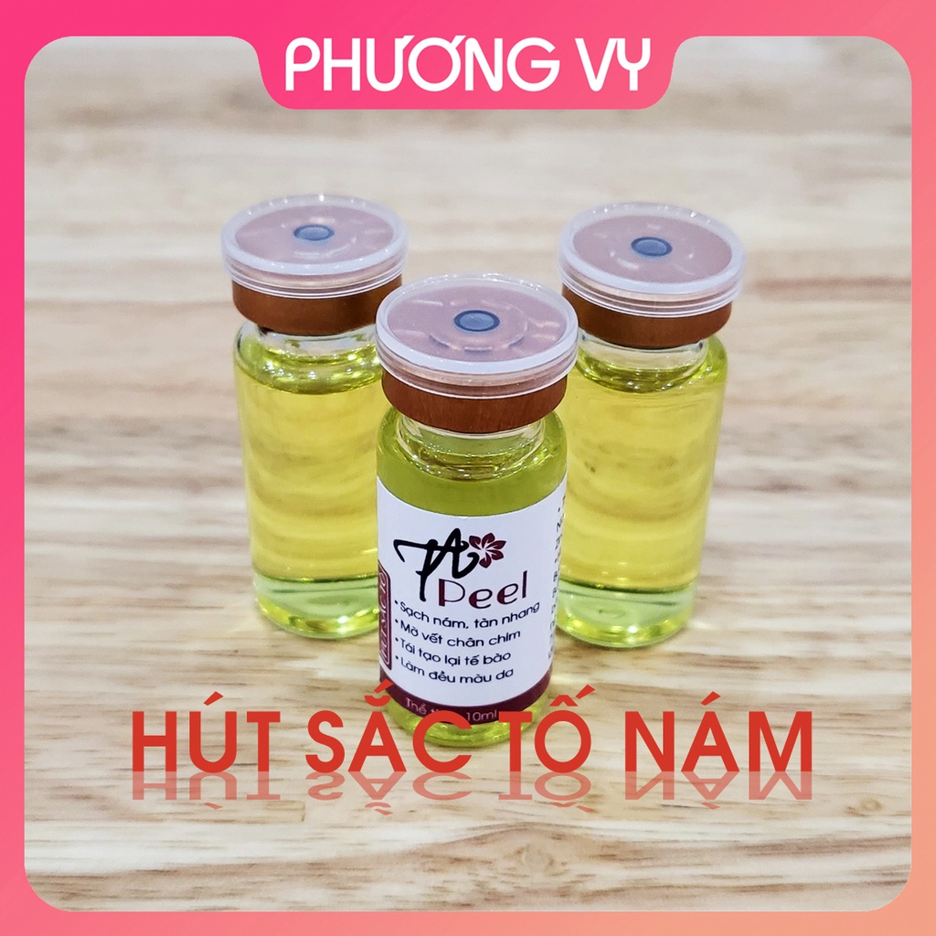 10ml Nước đi nám, tẩy nám, nguyên liệu Spa, căng mịn sáng bóng, làm trắng da, peel da.