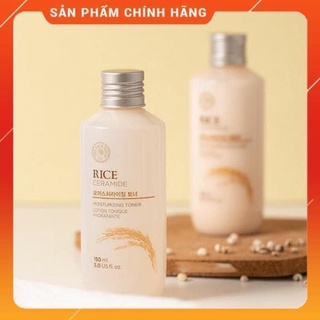 Toner-Nước Hoa Hồng Từ Gạo Dưỡng Ẩm Làm Sáng Da The Face Shop Rice Ceramide Toner -Cica cosmetic