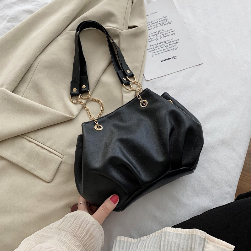 Túi Đeo Vai Phối Dây Xích Thời Trang