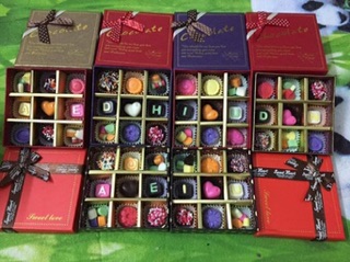 Socola valentine handmade mix vị
