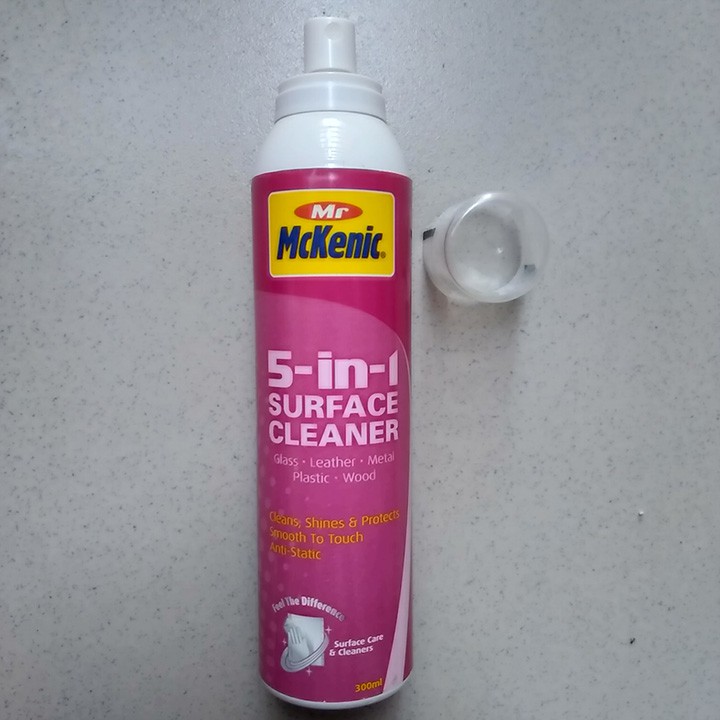CHAI LÀM SẠCH BỀ MẶT CAO CẤP 5 TRONG 1 Mr McKenic, 300ml