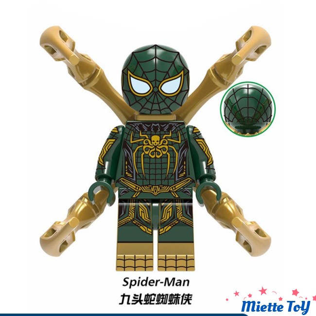Set mô hình siêu anh hùng Marvel Spiderman Far From Home thu nhỏ đồ chơi cho trẻ em
