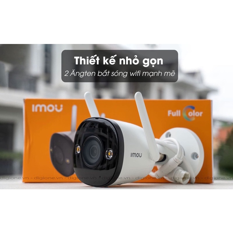 Camera wifi ngoài trời DAHUA IMOU. Bullet 2 4MP IPC-F42FEP/ f42feb  chính hãng . đàm thoại 2 chiều. cảnh báo chuyển động