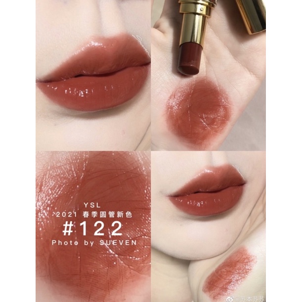 Vỉ Sample Son YSL Rouge Volupte Shine 122-130-131