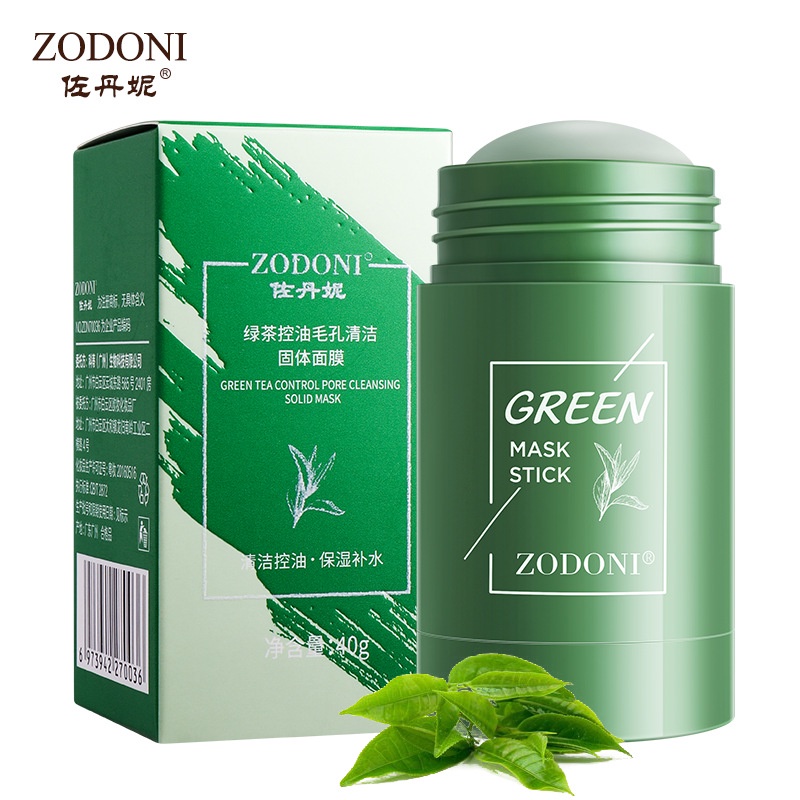 Mặt nạ bùn dạng thỏi ZODONI Green Mask Stick 40g